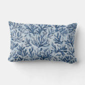 Watercolor Coral ランバークッション (裏面)