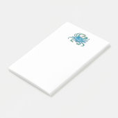 Watercolor Crab ポストイット (アングル)