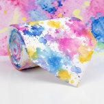 Watercolor Custom Necktie ネクタイ<br><div class="desc">A beautiful and unique necktie featuring a delicate watercolor design. Perfect for adding a touch of sophistication and personality to any outfit. This custom tie makes a thoughtful gift for any occasion.</div>