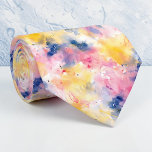 Watercolor Custom Necktie ネクタイ<br><div class="desc">A beautiful and unique necktie featuring a delicate watercolor design. Perfect for adding a touch of sophistication and personality to any outfit. This custom tie makes a thoughtful gift for any occasion.</div>