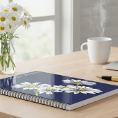 Watercolor Daisy Floral Boho Christmas Gift プランナー手帳