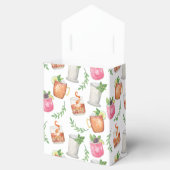 Watercolor Derby Day Mint Julep Drinks フェイバーボックス (オープン)