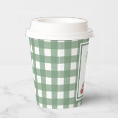 Watercolor Dinosaur 3rd birthday 紙コップ (右)