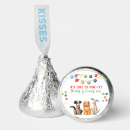 Watercolor Dog First Birthday Paw-ty