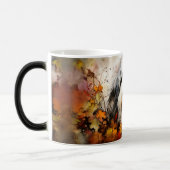 Watercolor Dog Mug Wrap モーフィングマグカップ (左)
