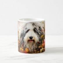 Watercolor Dog Mug Wrap