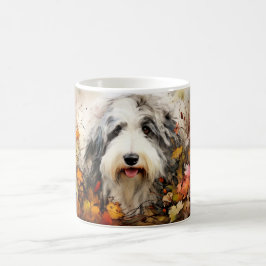 Watercolor Dog Mug Wrap モーフィングマグカップ