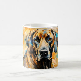 Watercolor Dog Mug Wrap モーフィングマグカップ