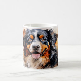 Watercolor Dog Mug Wrap モーフィングマグカップ