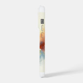 Watercolor Donkey 080824AREF138 - Watercolor iPhoneケース (左側面)
