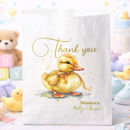 Watercolor Duckling Splash Gender Neutral  フェイバーバッグ