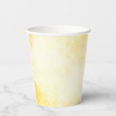 Watercolor Duckling Splash Gender Neutral  紙コップ (裏面)