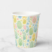 Watercolor Easter Egg Floral Paper Cups 紙コップ (右)