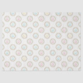 Watercolor Easter Egg Floral Wreath  薄葉紙 (正面)