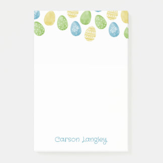Watercolor Easter Egg Notes ポストイット