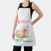 Watercolor Easter Egg Personalized Apron エプロン (インサイチュ)