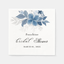  Watercolor Elegant Eucalyptus   スタンダードカクテルナプキン