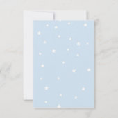 Watercolor Elephant Baby Shower Thank You Card サンキューカード (裏面)