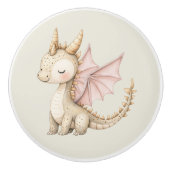 Watercolor Fairytale Princess Whimsical セラミックノブ (正面)