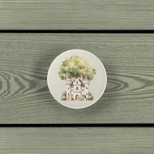 Watercolor Fairytale Princess Whimsical セラミックノブ