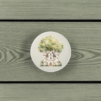 Watercolor Fairytale Princess Whimsical セラミックノブ