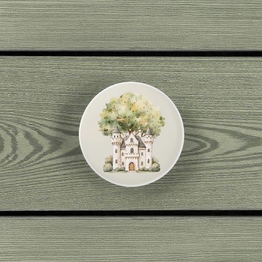 Watercolor Fairytale Princess Whimsical セラミックノブ