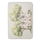 Watercolor Fairytale Princess Whimsical バスマット (正面縦)