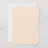 Watercolor Fall Leaves Berries Friendsgiving  招待状 (裏面)