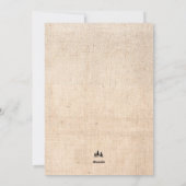 Watercolor Farmhouse "Merry Christmas 2024" シーズンカード (裏面)