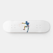 watercolor fencing スケートボード (横)