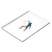watercolor fencing ノートブック (左側)