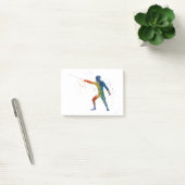 watercolor fencing ポストイット (オフィス)