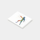 watercolor fencing ポストイット (アングル)