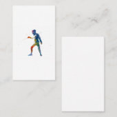 watercolor fencing 名刺 (正面/裏面)