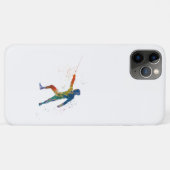 watercolor fencing Case-Mate iPhoneケース (裏面(横))