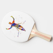Watercolor finish line runner 卓球ラケット (横)