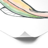 Watercolor Fish フォトプリント (角)