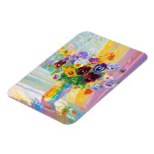 Watercolor Floral  マグネット (左側)