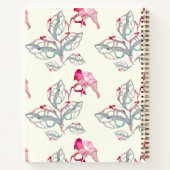 Watercolor Floral Botanical Spiral Notebook ノートブック (裏面)