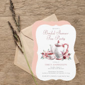 Watercolor Floral Bridal Shower Tea Party  