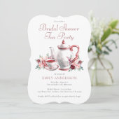 Watercolor Floral Bridal Shower Tea Party   (スタンド正面)