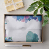 watercolor floral bundle 薄葉紙 (ギフト)