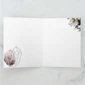 watercolor floral frame カード (内部)