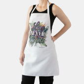 Watercolor Floral Love Never Fails Scripture エプロン (インサイチュ)