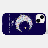 Watercolor Floral Moon Mama Case-Mate iPhoneケース (裏面 (横))