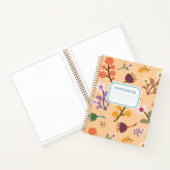Watercolor Floral Notebook ノートブック (内部)