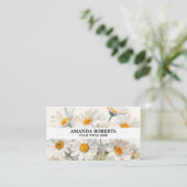 Watercolor Floral Personal 名刺 (スタンド正面)