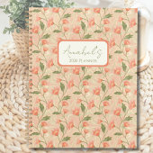 Watercolor Floral Personalized Planner プランナー手帳