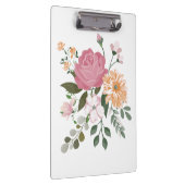 Watercolor flowers クリップボード (右)