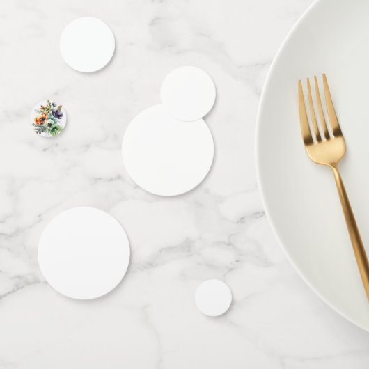 watercolor flowers コンフェッティ (グループ)